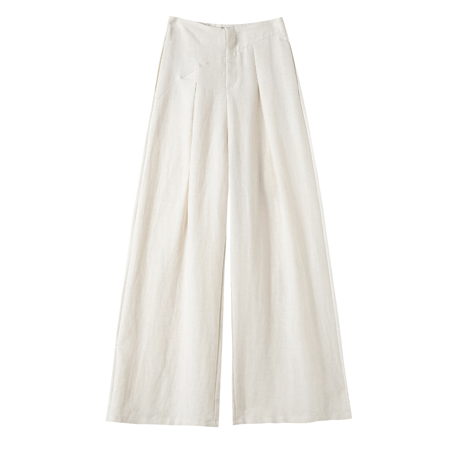 1753558805175_lpU7qS.jpg 2025 Summer New Tencel Linen Wide Leg Pants High Waist Cotton Linen Yohji Style Thin Floor-Length Pants Women