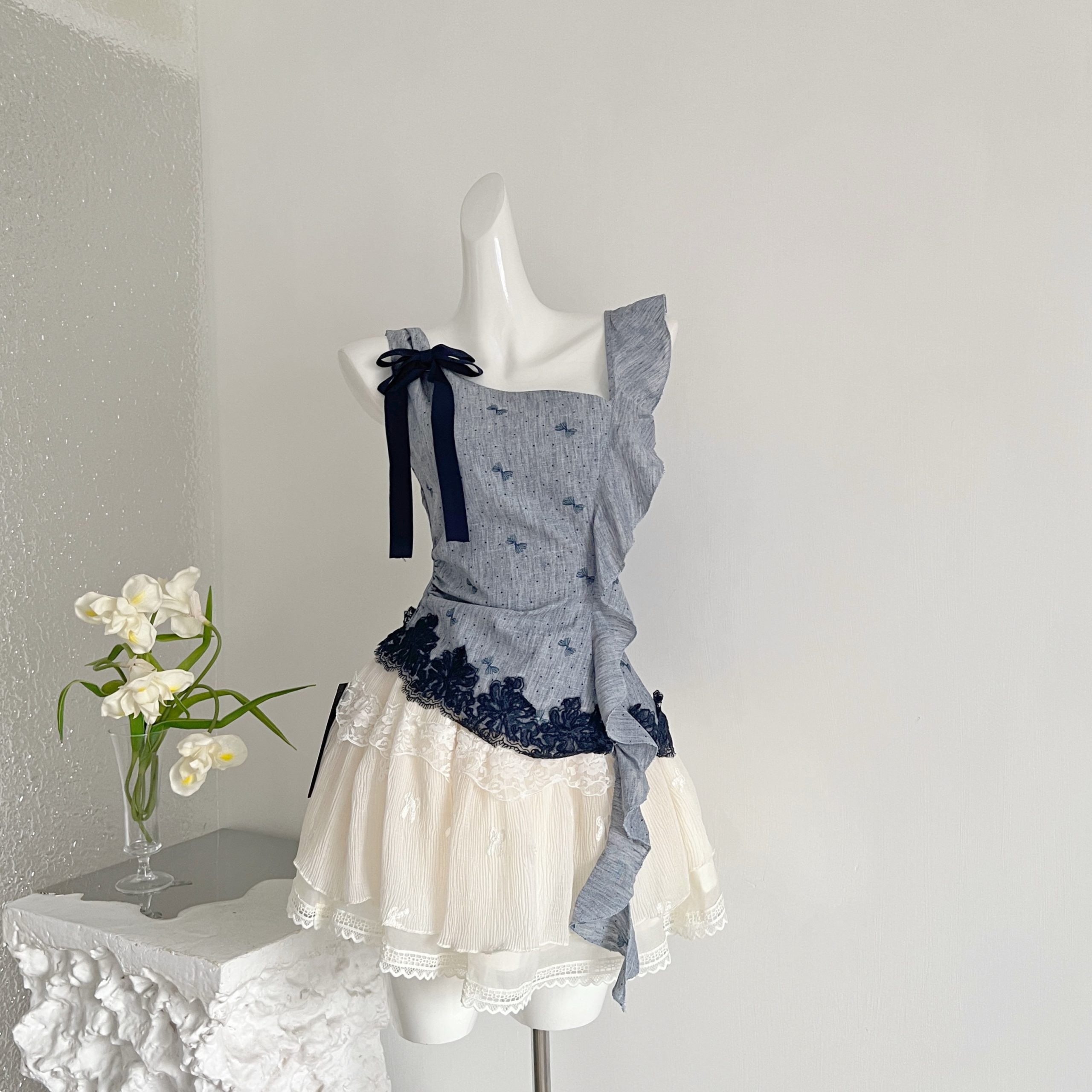 1783672721882_ocRYV5.jpg Reese Witherspoon Fog Dream Ballet Summer Pure Desire Original Design Top Skirt Set R3836W