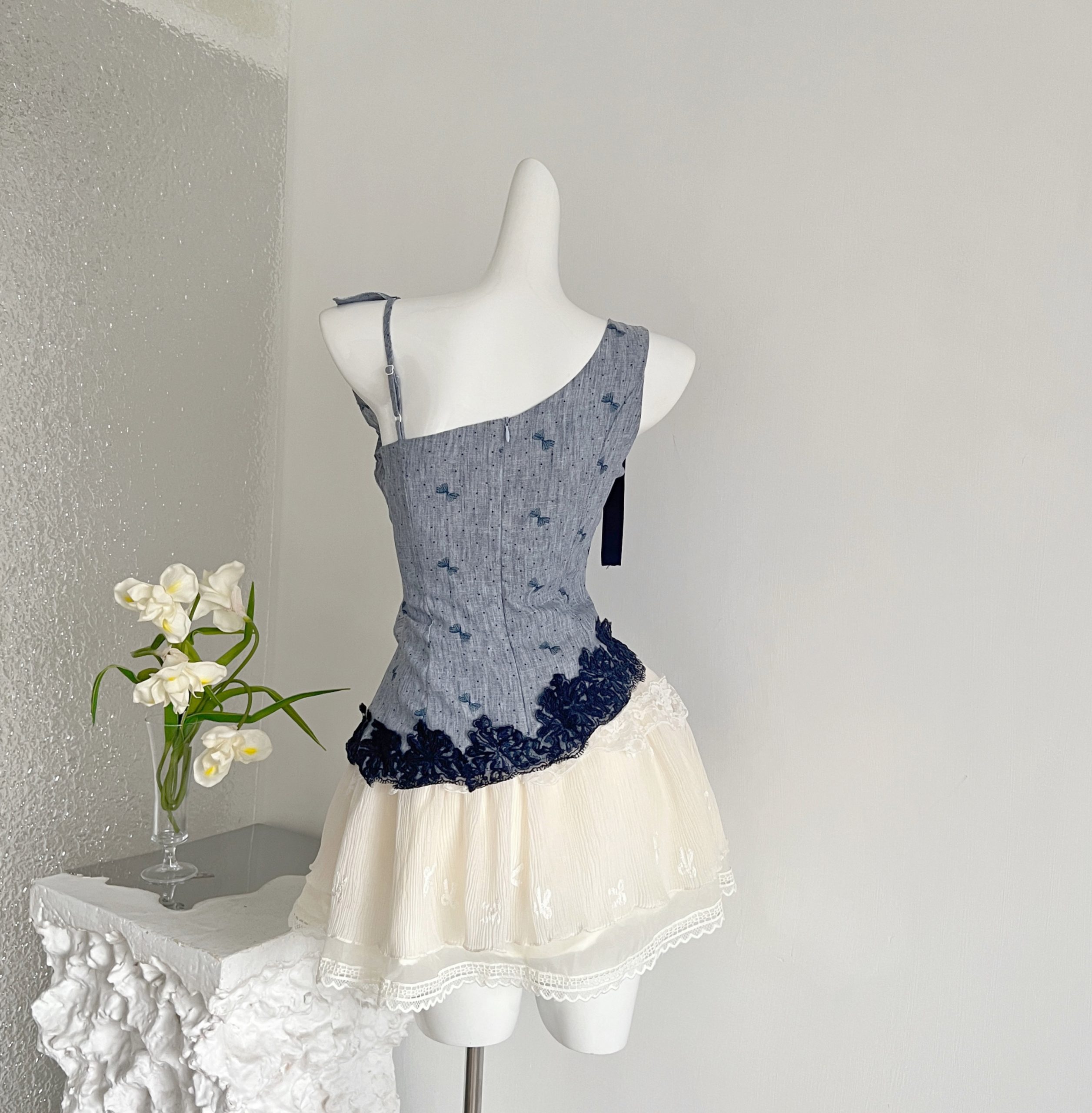 1783672722914_XcKF6Z.jpg Reese Witherspoon Fog Dream Ballet Summer Pure Desire Original Design Top Skirt Set R3836W