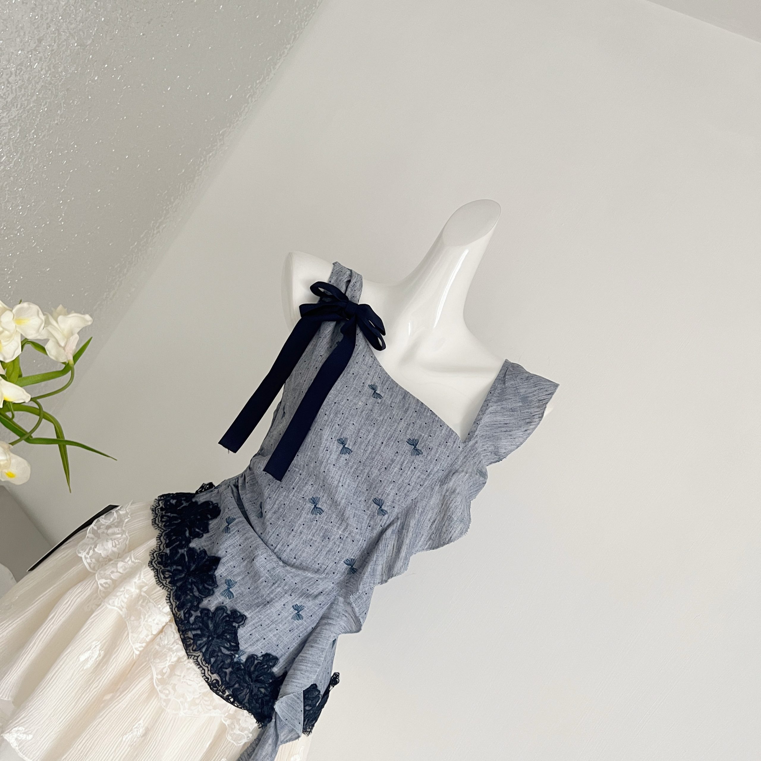1783672723883_Oz9qkE.jpg Reese Witherspoon Fog Dream Ballet Summer Pure Desire Original Design Top Skirt Set R3836W